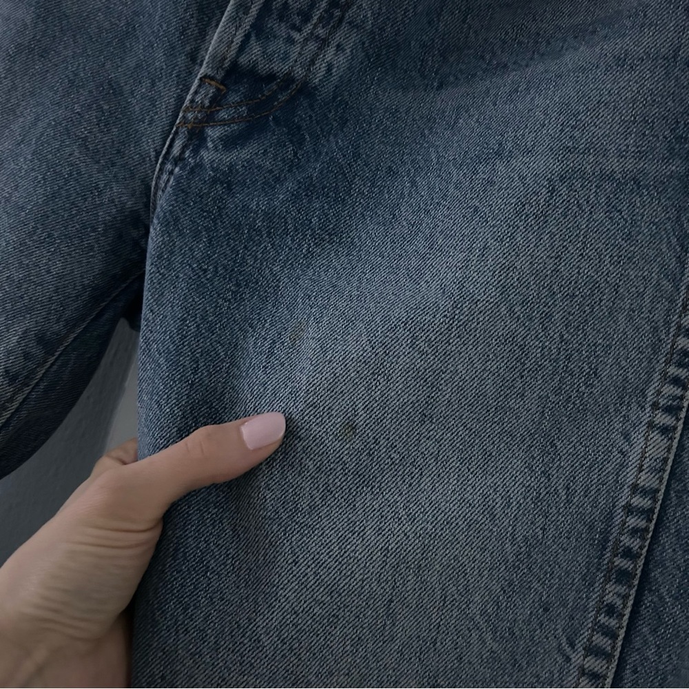 RE/DONE High Rise Blue Denim Mom Jeans 26 - Picture 12 of 12